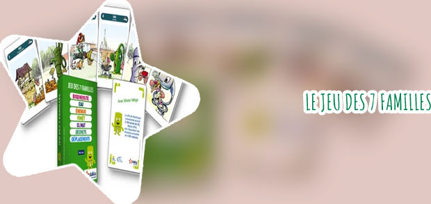 Jeu de 7 familles personnalis&eacute;